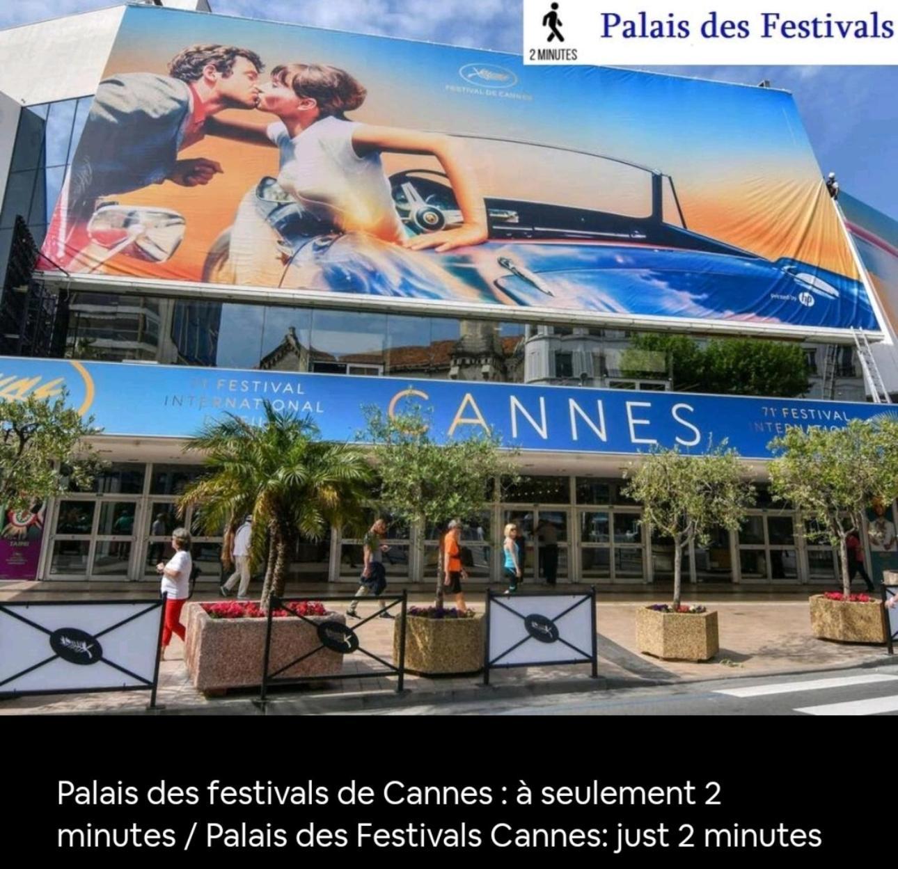 Le Grand Palais Studio A 3 Min De La Croisette 칸느 외부 사진